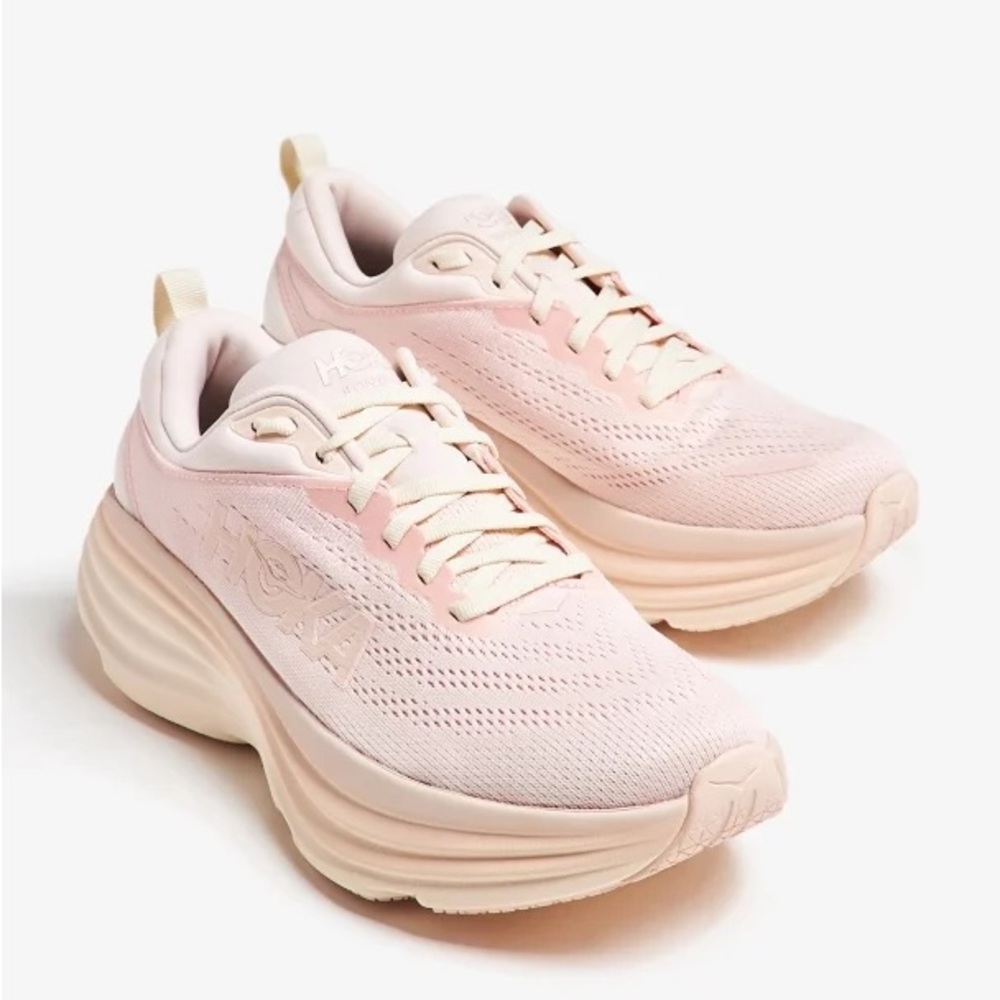 Hoka Women's Pink Bondi 8